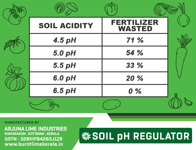 Arjuna Garden Soil pH Regulator Lime Powder