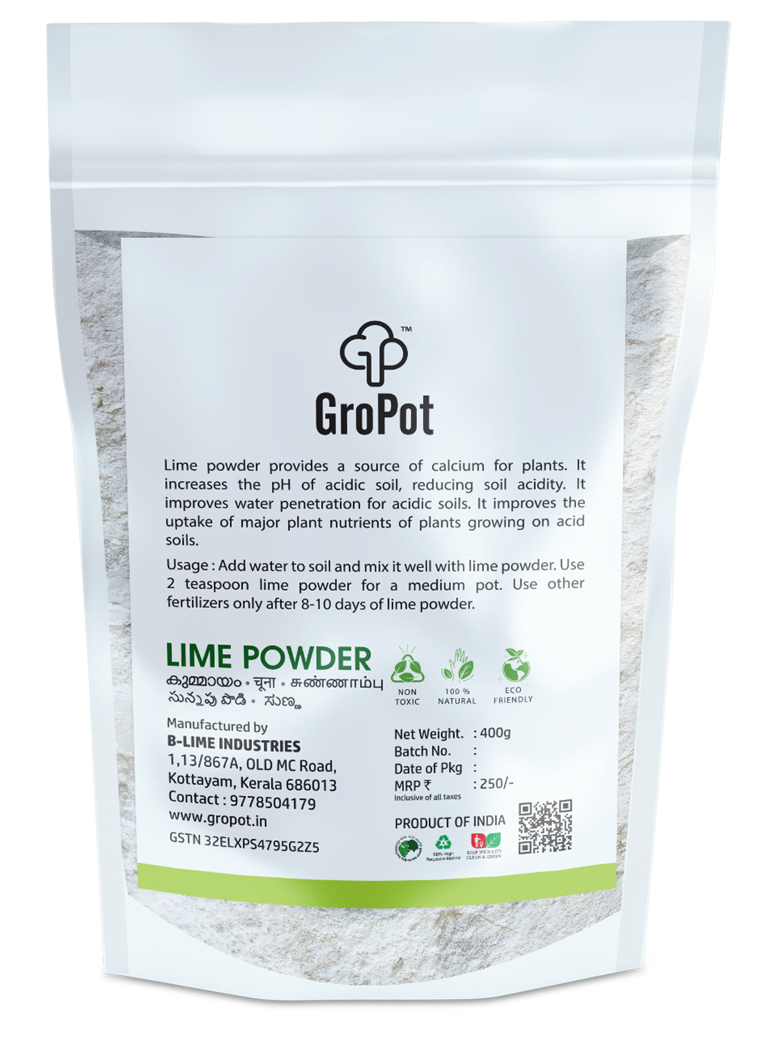 Gropot Lime Powder